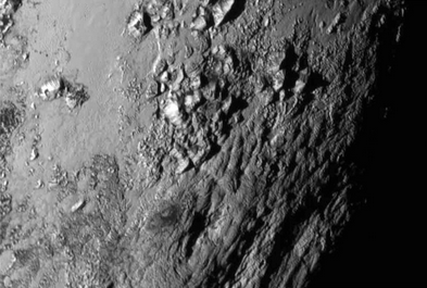 Pluto Mountains